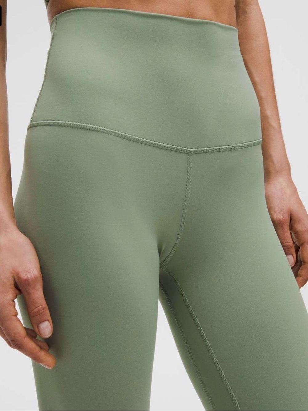 (copy) Lululemon EUC Desert Green High-Waist Align 25" pocket legging pant